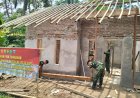 Satgas TMMD ke-126 Kodim 0601/Pandeglang Terus Kebut Pengerjaan Perehaban Rumah Layak Huni, Capai Progres 55% di Hari ke-14