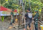 Satgas TMMD ke-126 Laksanakan Pengeboran Sumur Titik ke-3 untuk Fasilitas Umum di Kampung Pasir Penganten, Desa Cikentrung, Kabupaten Pandeglang